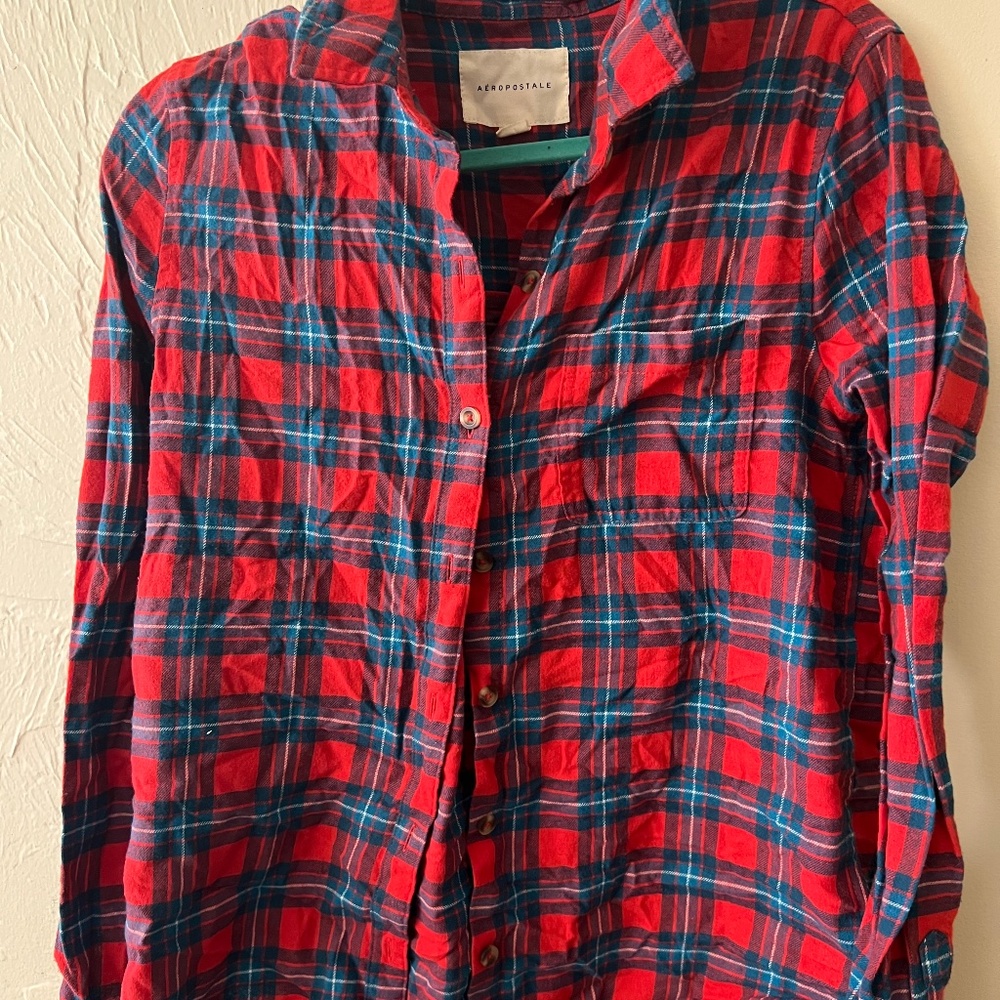 Button up flannel from Aeropostale